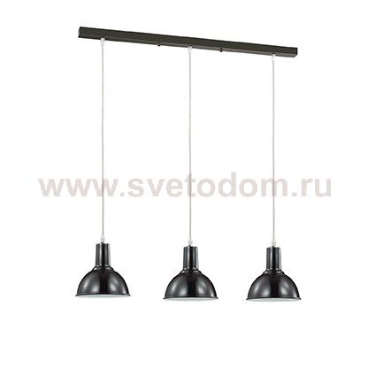 Подвесной светильник Ideal Lux BENNY SB3 NERO