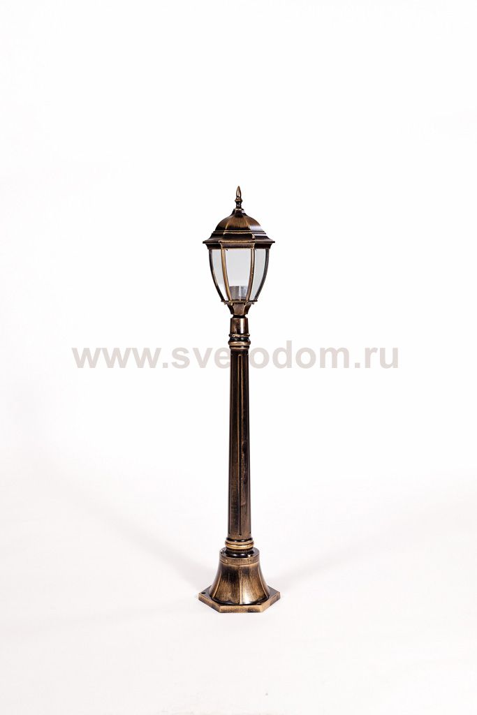 Светильник столб уличный 1 фонарь Oasis Light 91207S Gb
