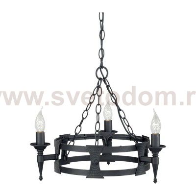 Люстра Natural concept SAX3 BLK SAXON