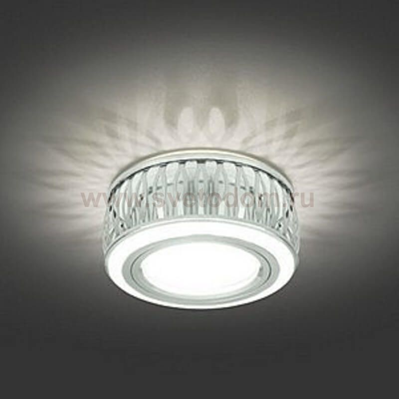 Светильник Gauss Backlight BL094 Кругл. Белый/Белый, Gu5.3, 3W, LED 3000K (BL094)