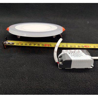 Светильник круглый встраиваемый Gauss Backlight BL116 6+3W, LED 3000K