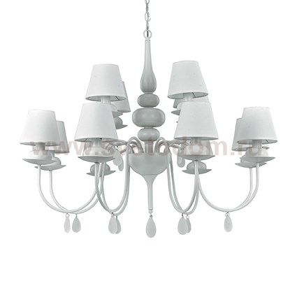 Люстра Ideal lux BLANCHE SP12 BIANCO (114224)