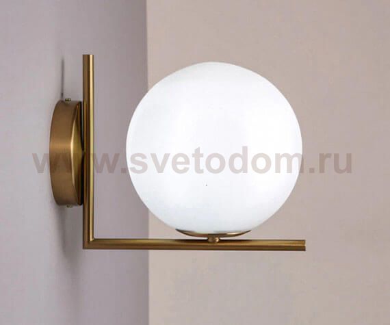 Bolla AP 6212/200 brass светильник настенный Italline