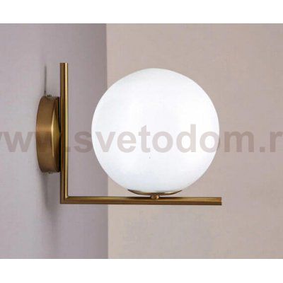 Bolla AP 6212/200 brass светильник настенный Italline