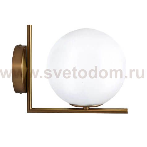 Bolla AP 6212/200 brass светильник настенный Italline