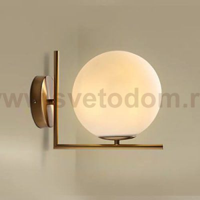 Bolla AP 6212/200 brass светильник настенный Italline