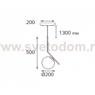 Bolla SP 6212/200 brass светильник подвесной Italline