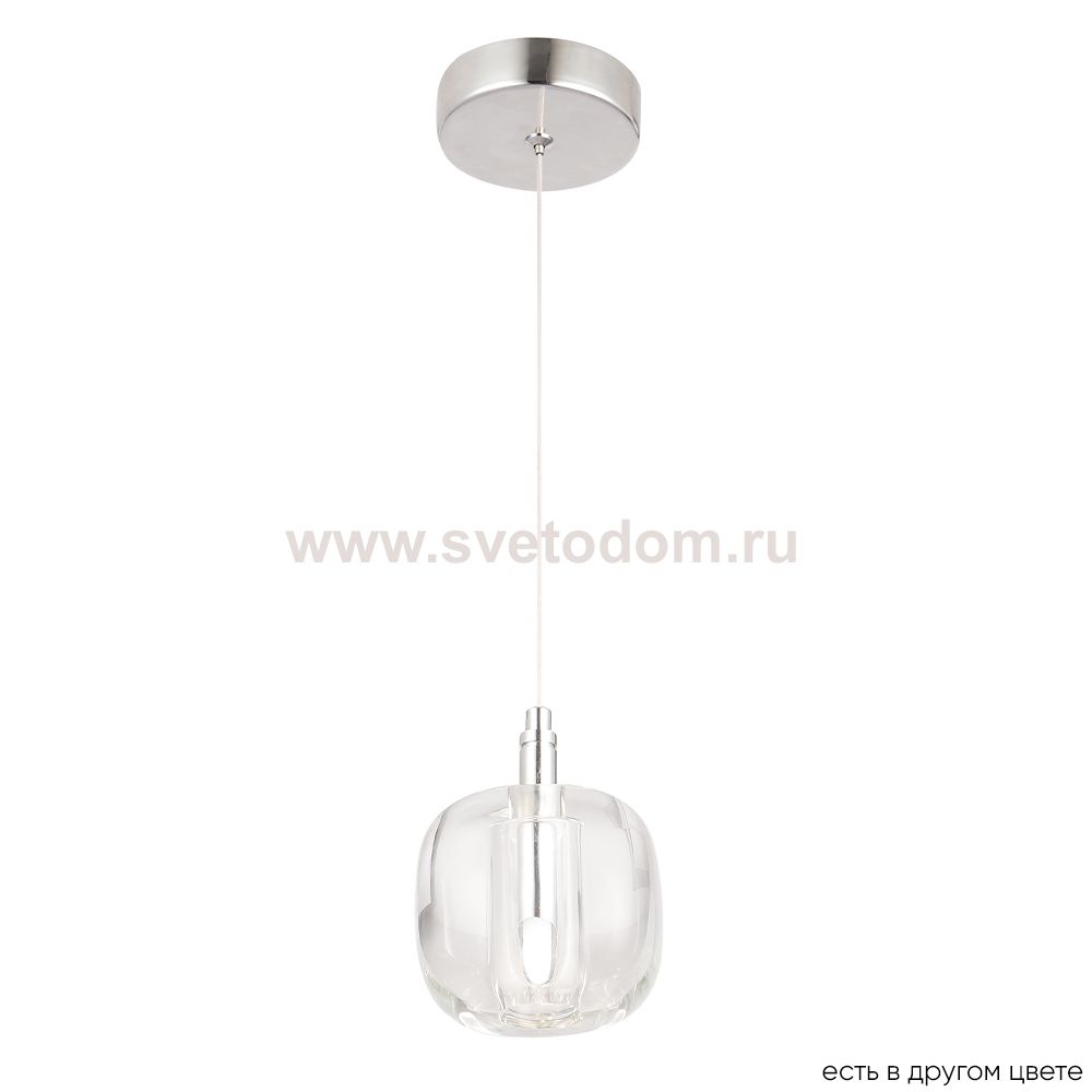 Светильник Crystal lux BOX SP1 CHROME/TRANSPARENT