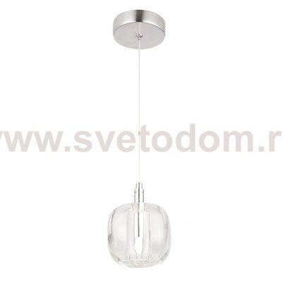 Светильник Crystal lux BOX SP1 CHROME/TRANSPARENT