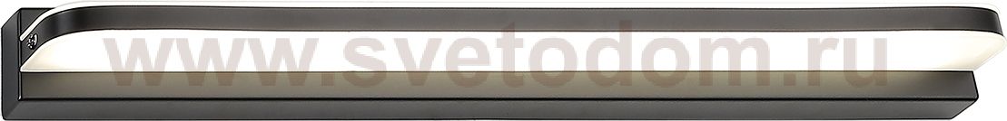 Настенный светодиодный светильник Gauss BR002 12W 860lm 200-240V 520mm LED