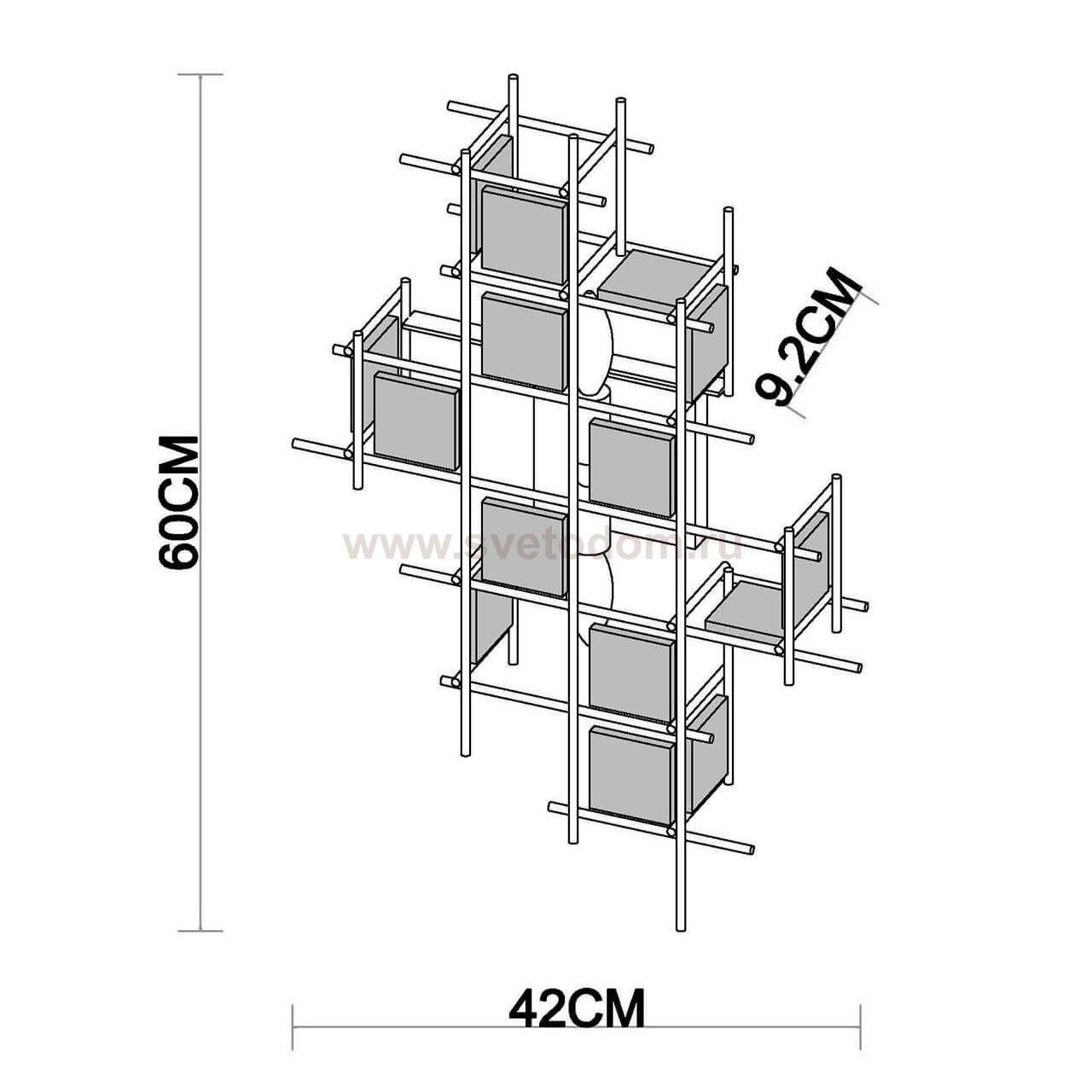 Бра Vele Luce Center VL1212W02