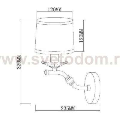 Бра Vele Luce Daisy VL1063W01