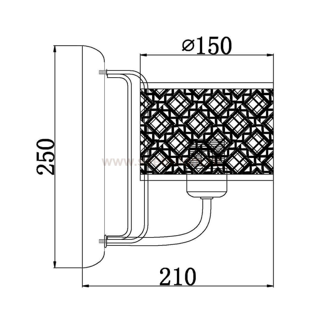 Бра Vele Luce Fillippo VL1983W01