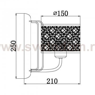 Бра Vele Luce Fillippo VL1983W01