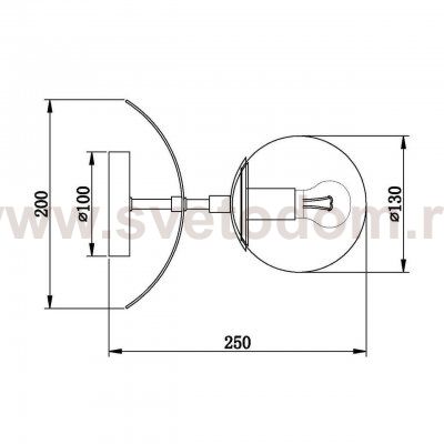 Бра Vele Luce Intenso VL1413W01