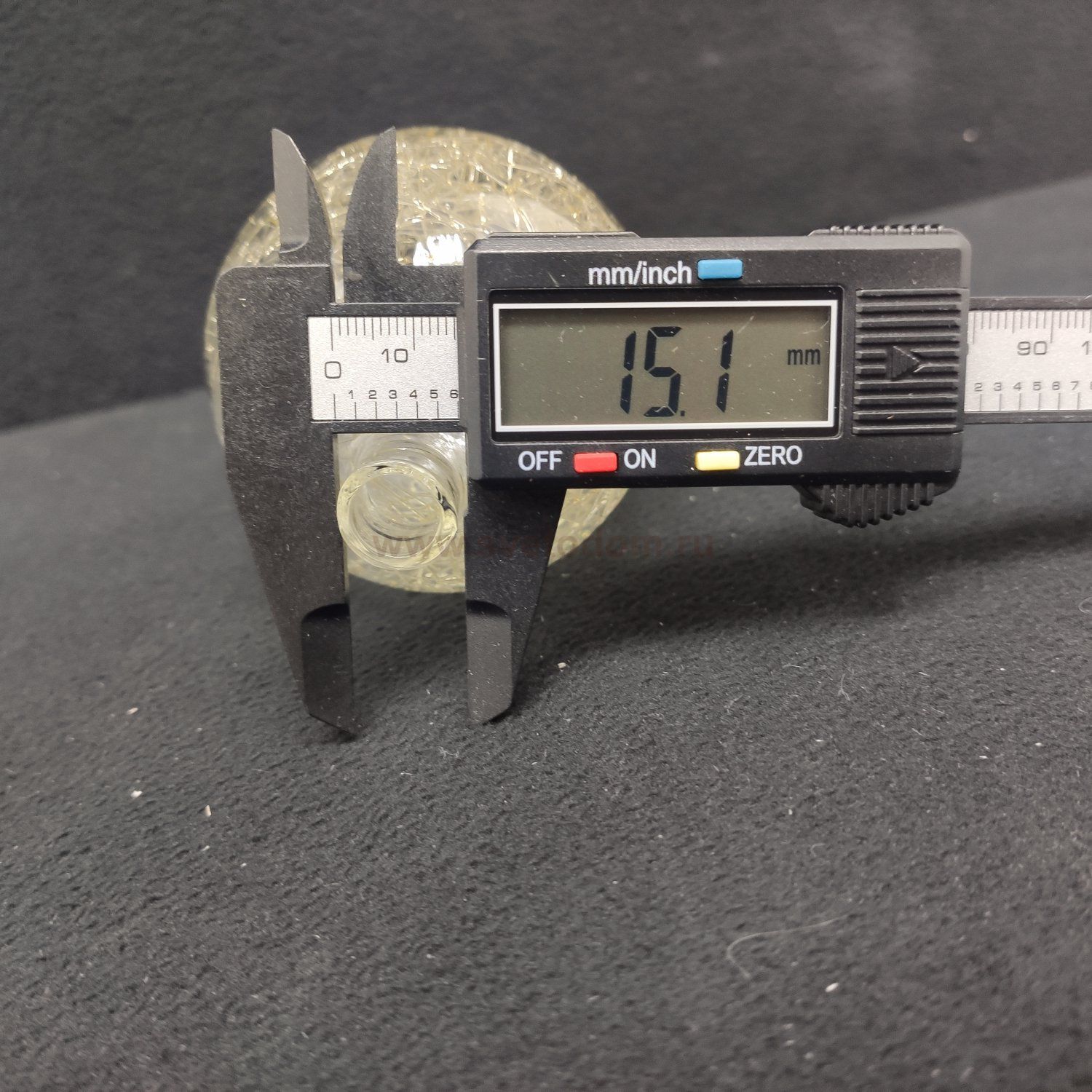 Плафон шарик паутинка золотой 70мм G4 Ornella 70402 / 3652