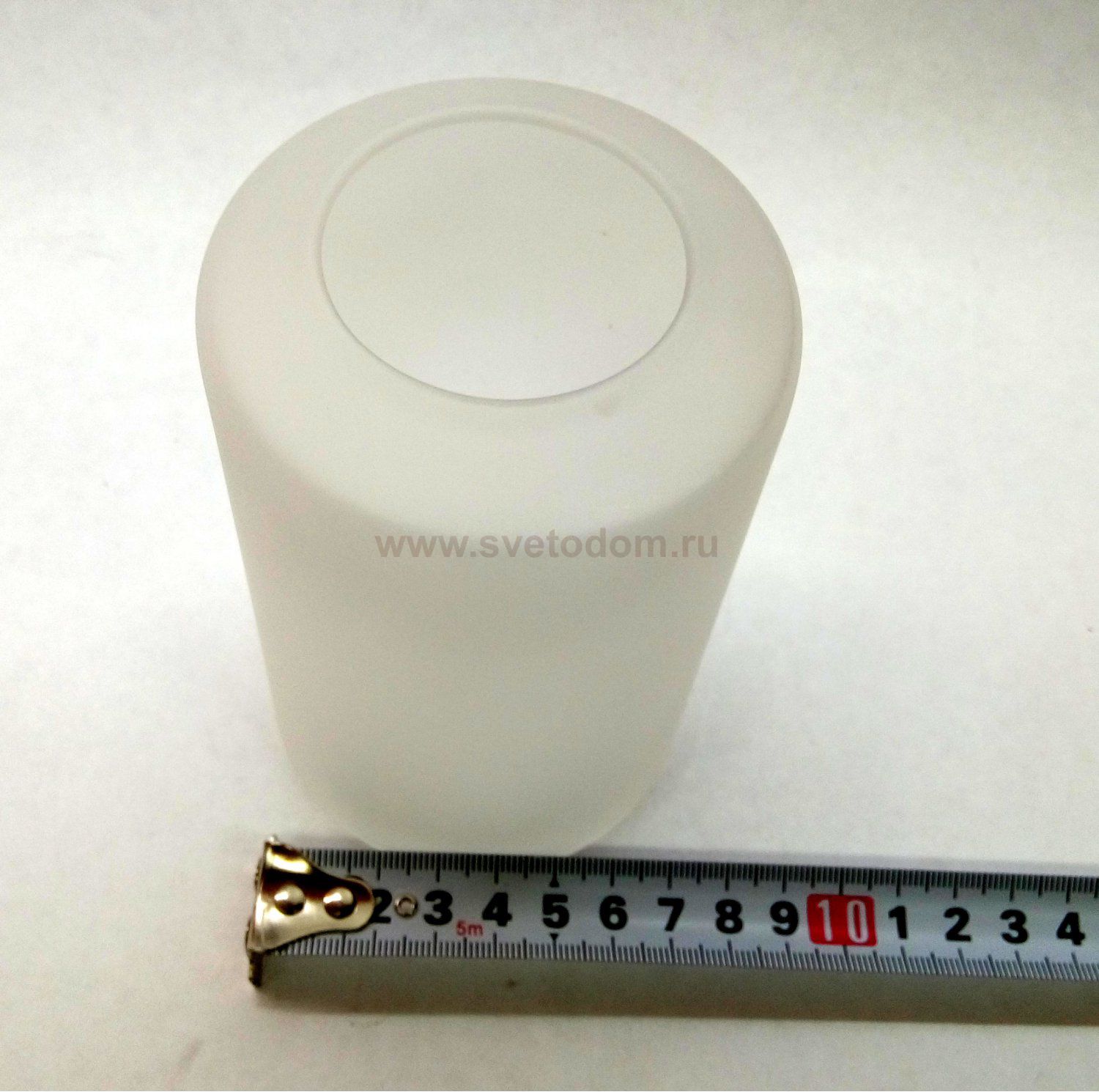 Плафон стекло полуматовое 80*125мм Е27 (44мм посадка) Eglo BOLSANO GL3489