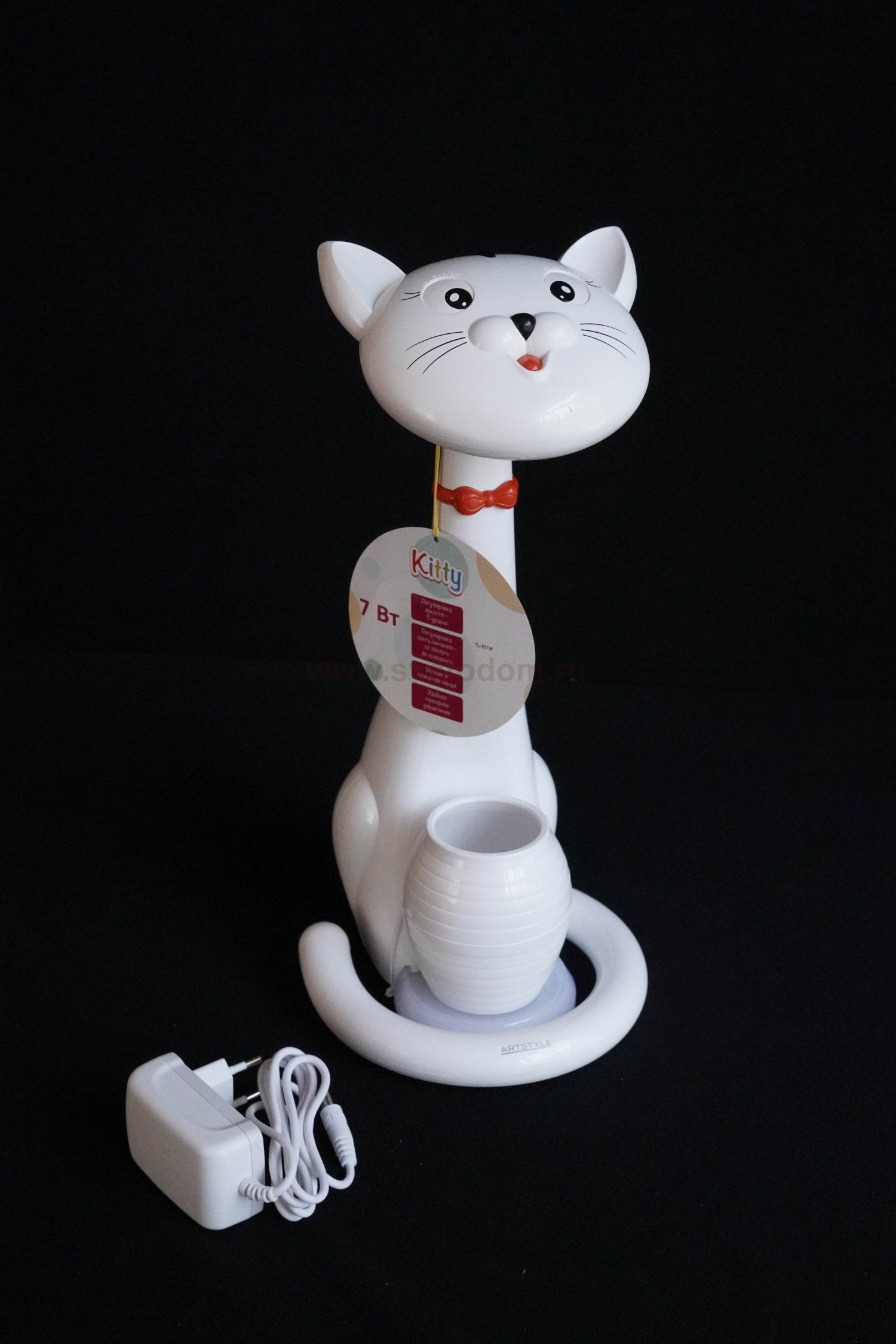 Настольная лампа кошка Artstyle TL-351W