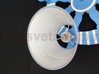 Люстра потолочная ШТУРВАЛ для детской 41031/4BL BL Gerhort (брак партии)