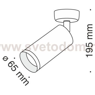 Потолочный светильник Maytoni C017CW-01CH Focus