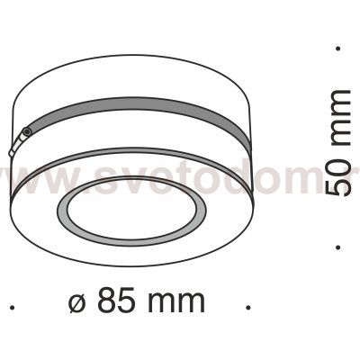 Потолочный светильник Maytoni C022CL-L7B4K Magic