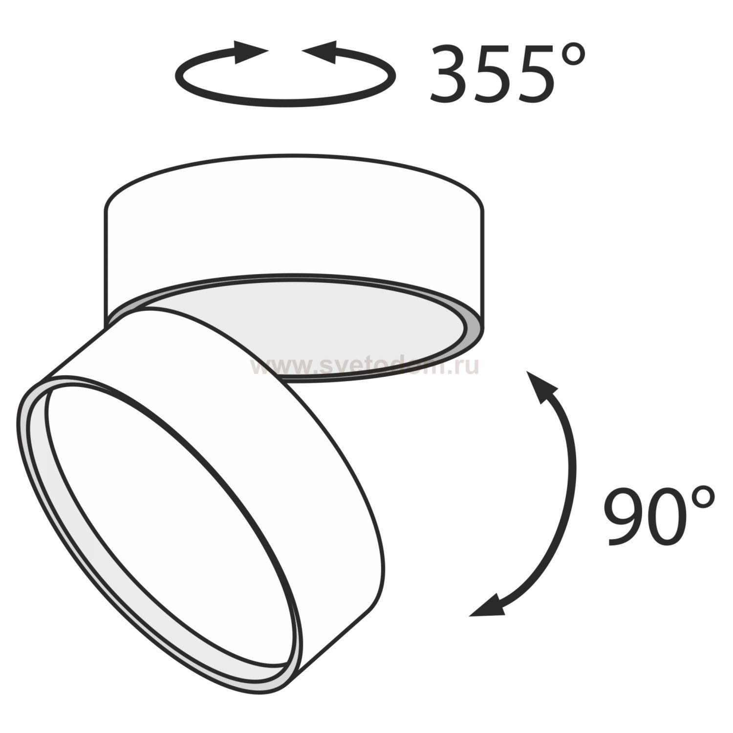 Потолочный светильник Maytoni C024CL-L18W4K Onda
