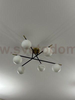 Люстра потолочная Arte lamp A2224PL-8BK ALCOR
