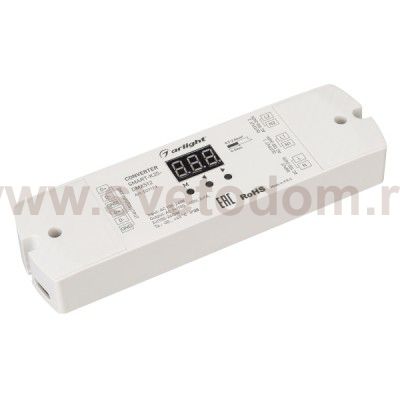 Конвертер SMART-K25-DMX512 (230V, 2x1A, TRIAC) Arlight 27129