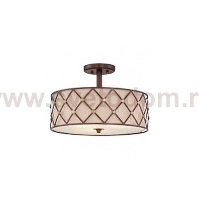 Потолочный светильник Natural concept QZ/BROWNLATT/SF BROWN LATTICE