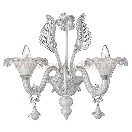 Светильник бра Ideal Lux CA VENDRAMIN AP2 BIANCO