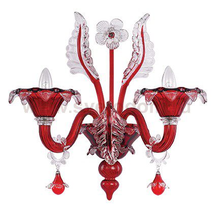 Светильник бра Ideal Lux CA VENDRAMIN AP2 ROSSO