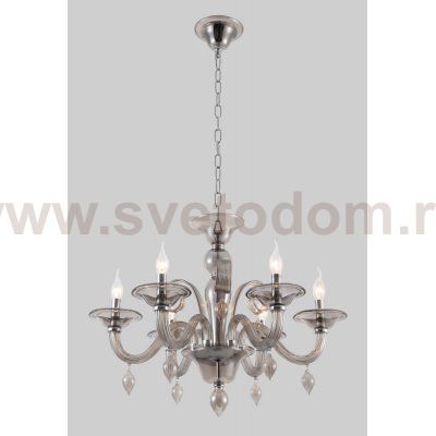 Люстра Crystal lux CAETANO SP-PL6 SMOKE 1291/306