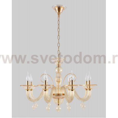 Люстра Crystal Lux CAETANO SP-PL8 AMBER (1292/308)