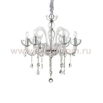 Люстра Ideal lux CANALETTO SP6 TRASPARENTE (27623)