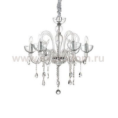 Люстра Ideal lux CANALETTO SP6 TRASPARENTE (27623)
