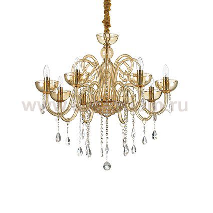 Люстра Ideal Lux CANALETTO SP8 AMBRA