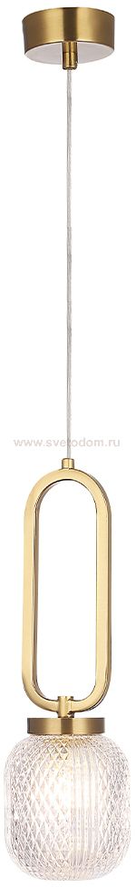 Crystal lux CAROLINA SP1 V2 BRASS