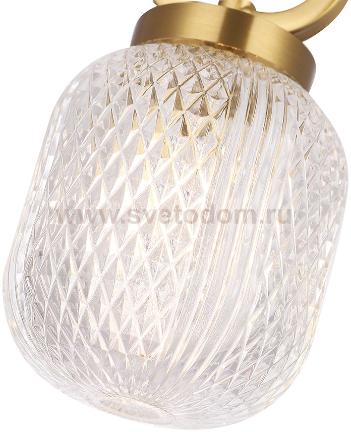 Crystal lux CAROLINA SP1 V2 BRASS
