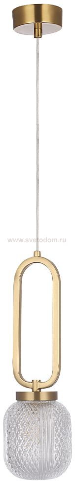 Crystal lux CAROLINA SP1 V2 BRASS