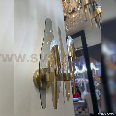 Светильник Crystal lux CASA AP2 BRASS