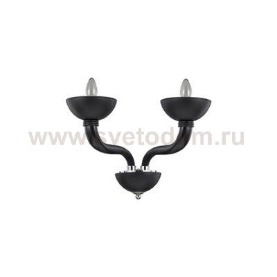 Светильник бра Ideal Lux CASANOVA AP2 NERO