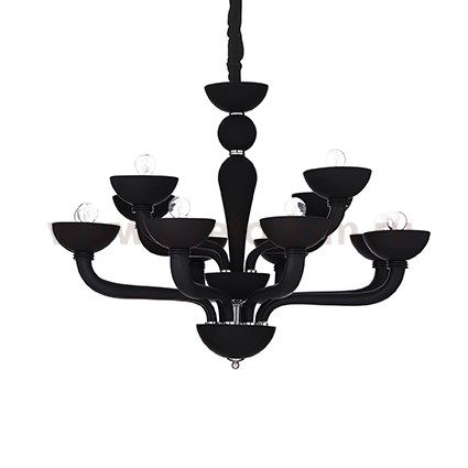 Люстра Ideal Lux CASANOVA SP12 NERO