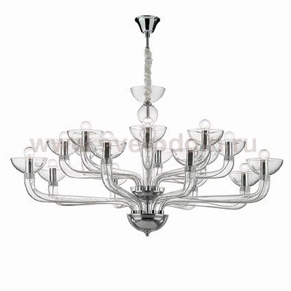 Люстра Ideal lux CASANOVA SP16 TRASPARENTE (44248)