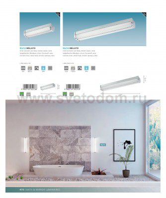 Светильник для ванной комнаты Eglo 95213 MELATO