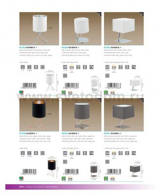 Настольная лампа Eglo 95759 NAMBIA 1