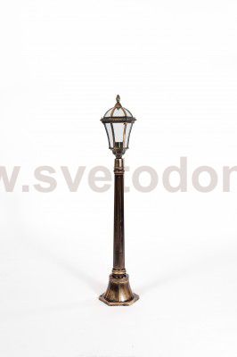 Светильник столб уличный 1 фонарь Oasis Light 95207S Gb