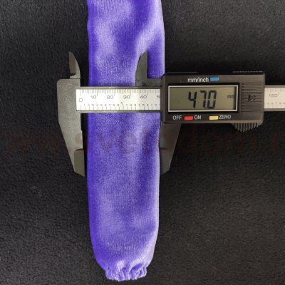 Чехол для люстры бархатный сиреневый 0,7м