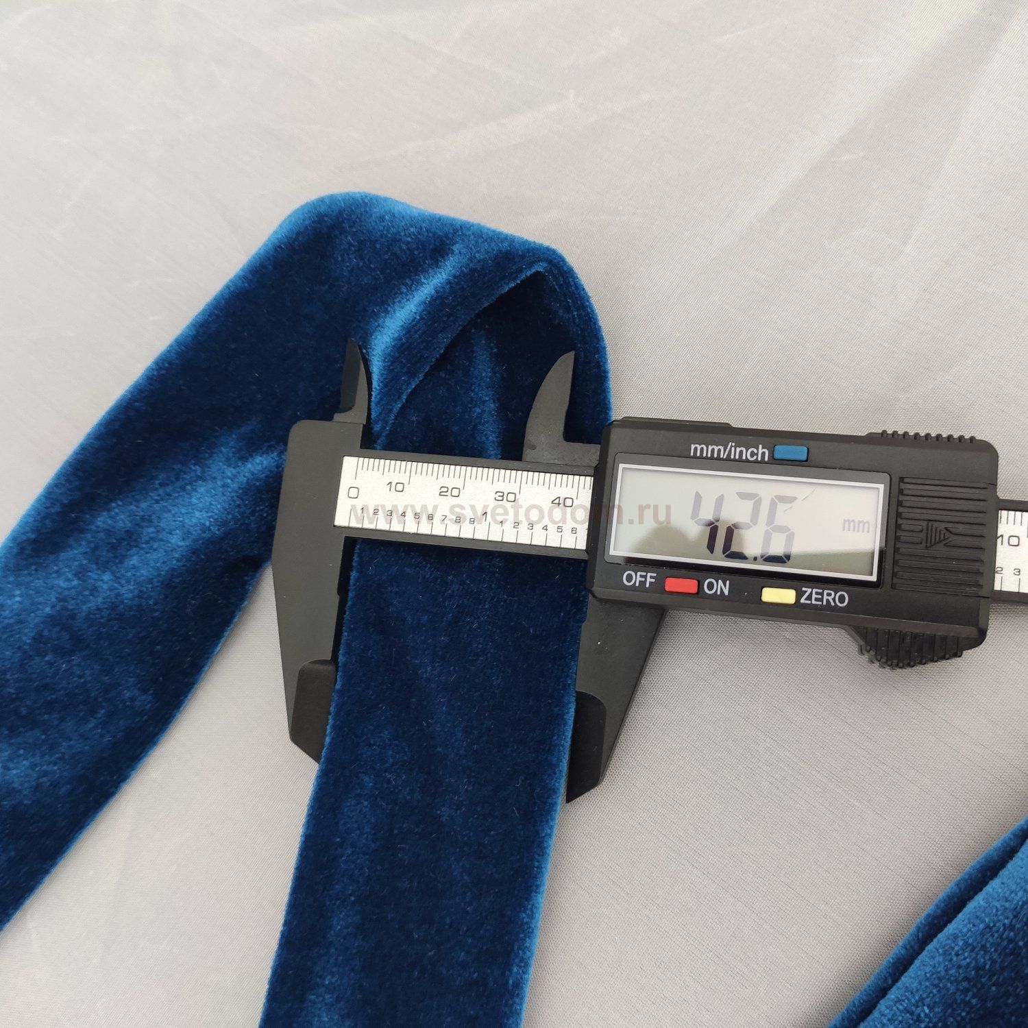 Чехол для люстры бархатный мурена 0,7м