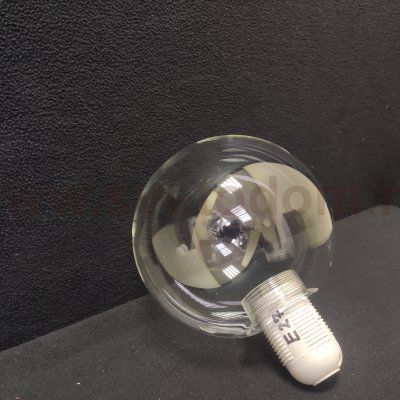 Плафон стекло прозрачное 150мм с резьбой 39мм CL102 Томми