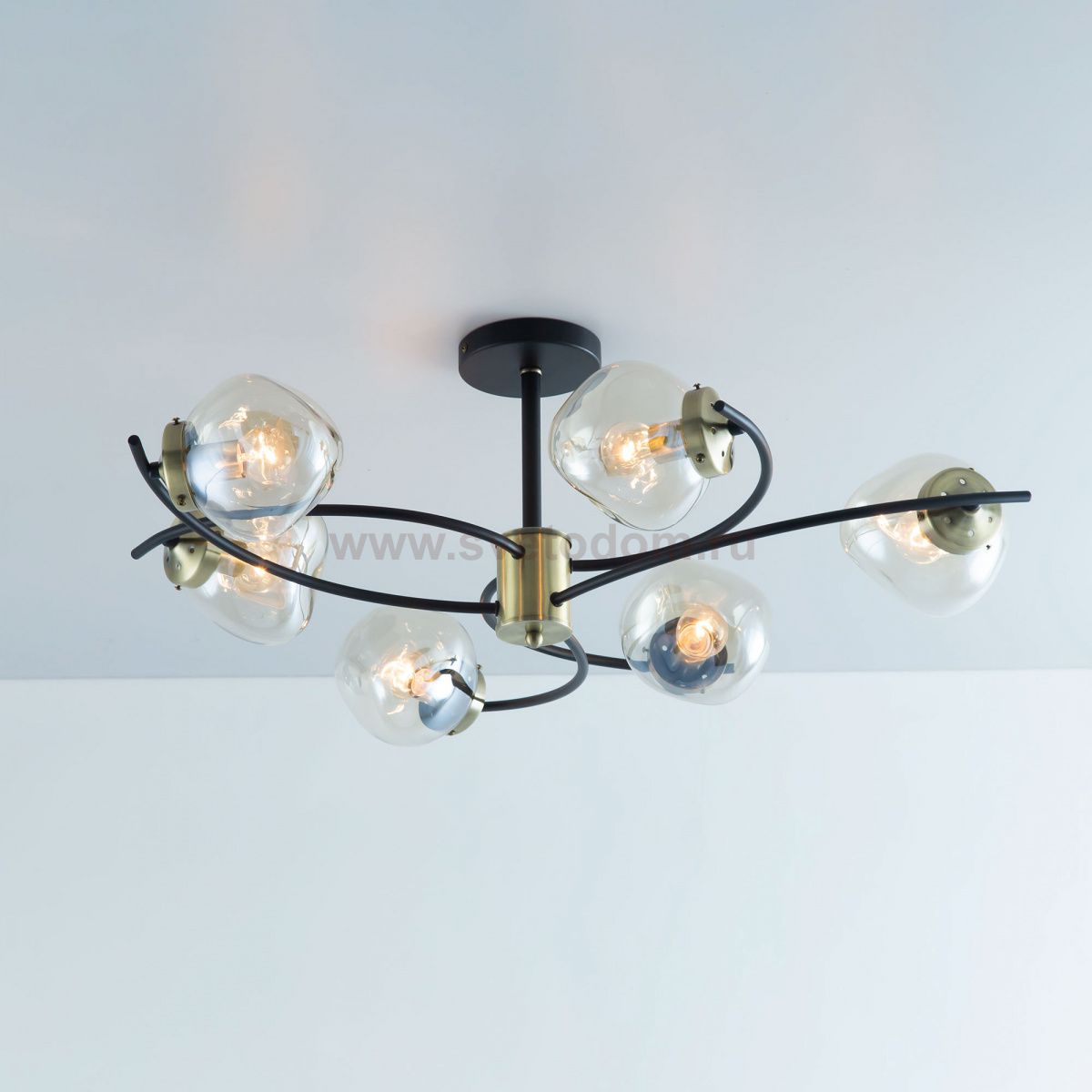 Люстра на штанге Citilux CL110165 Фабула